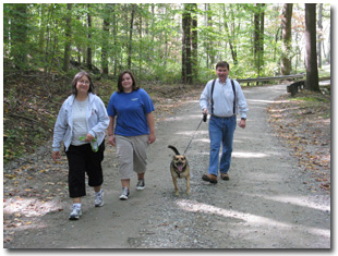 Fair Hill hikers